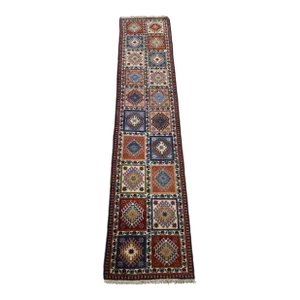 Yalameh Approx. 2x10 Vintage Wool Runner Rug