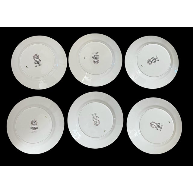 12 Gustavsberg Törnrosa (Sleeping Beauty), Salad Dessert Plates Margareta Henn For Sale - Image 4 of 7