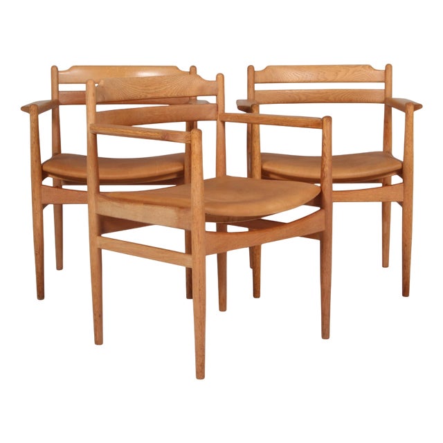 Danish Armchairs attributed to Poul Volther for Sorø Stolefabrik, 1960s For Sale