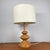 Mid-Century Modern Light Wood Table Lamp, 1980s For Sale - Image 3 of 12