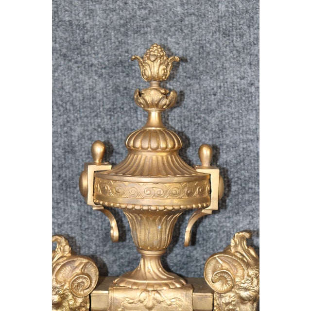 Rare Eugene Bagues Dark and Bright Bronze French Cartel Clock With Putti For Sale - Image 10 of 11