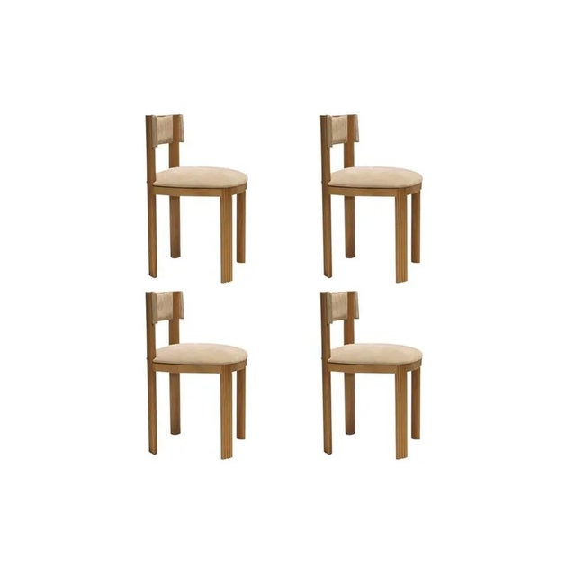 Not Yet Made - Made To Order 111 Dining Chairs by Federico Peri, Set of 4 For Sale - Image 5 of 5