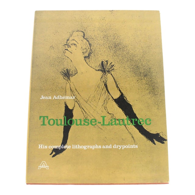 1960’s Toulouse-Lautrec His Complete Lithographs and Drypoints Hard Cover Book For Sale