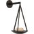 Barbara Barry for Visual Comfort Signature Divina 19" Floating Bowl Sconce in Modern Iron with Alabaster For Sale