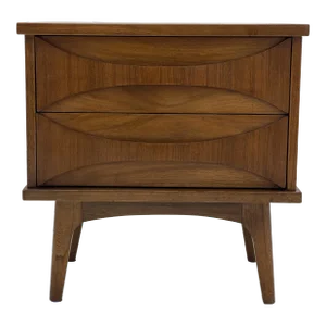 Mid-Century Modern Sculptural Nightstand