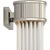 Modern Marie Flanigan for Visual Comfort Signature Menil 24" Linear Sconce in Polished Nickel with Crystal Rods For Sale - Image 3 of 9