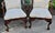 Vtg. Pair of Carved Mahogany Federal Style Arm Chairs With Claw Feet For Sale - Image 9 of 18