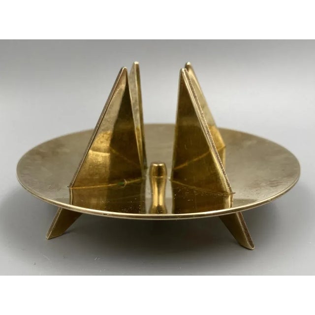 Model No. 20 Candleholders by Pierre Forsell for Skultuna, Sweden, 1960s, Set of 2 For Sale - Image 4 of 9