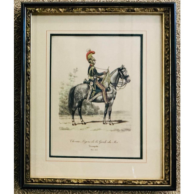 Antique Prints of the "Guards of the Kings of France" by Eus Titeux, C 1890. For Sale - Image 4 of 5