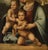 Follower of Domenico Beccafumi, Madonna and Child with the Infant Saint John the Baptist, 1600, Oil Painting on Canvas For Sale - Image 4 of 12