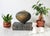 Vintage raku pottery bulbous form vase. Signed by the artist and dated 1986. Some age wear to finish. Pictured. No chips...