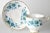 Mid 20th Century Blue Rose Cups & Saucers, Set of 6 For Sale - Image 4 of 9