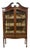 Late 19th Century English Mahogany Display Cabinet For Sale