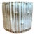 Vintage Faux Bamboo White Ceramic Pot For Sale