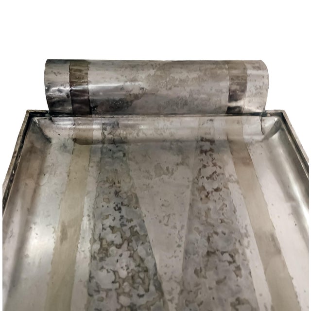Jean Dunand Dinanderie Tray, Hammered Metal, Art Deco For Sale - Image 11 of 15
