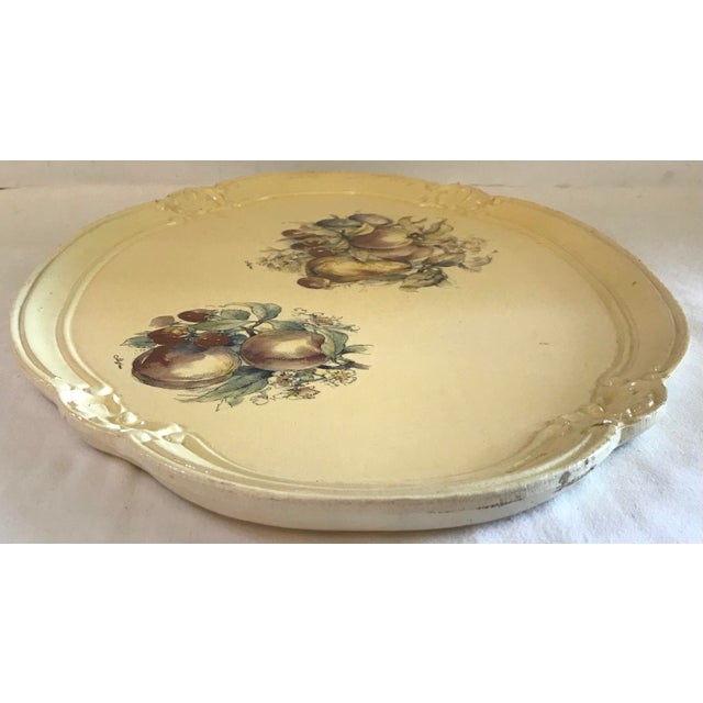 Vintage Italian Wooden Tray Chairish