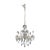 Vintage French Louis XV Style Crystal & Gilt Bronze 5-Light Chandelier C1940 For Sale
