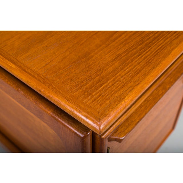 Mid-Century Modern Teak Freestanding Desk from GV Møbler, 1960s For Sale - Image 9 of 18