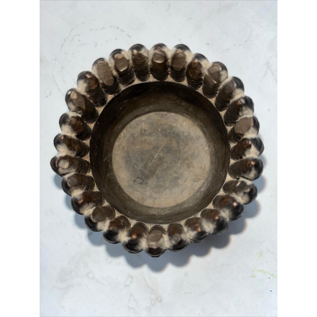 Antique Villeroy & Boch Mettlach Trompe L’Oeil Cigar Spill Vase, C. 1844–1860 For Sale In Boston - Image 6 of 9