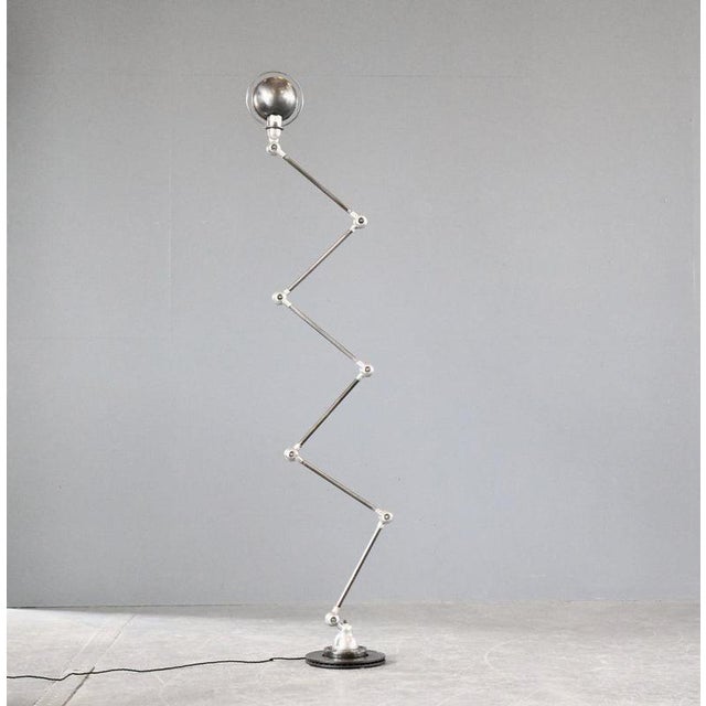 Large Six Arm Floor Standing Lamp from Jielde, 1950s For Sale - Image 3 of 7