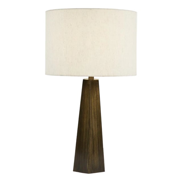 Jandean 27" Table Lamp in Brown For Sale