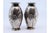 Small Vases in Embossed Silver with Floral Motifs, Set of 2 For Sale - Image 10 of 11