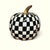 Contemporary New MacKenzie Childs Courtly Check Illuminated Halloween Jack O’lantern For Sale - Image 3 of 6