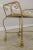 Italian Gold Gilt Rope Twist & Tassel Vanity Bench For Sale - Image 9 of 11