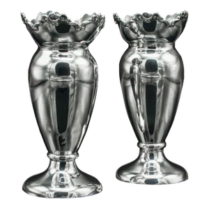 1904's Pair of Antique Duck Egg Cups
