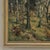 Antique Framed Oil Painting on Canvas by Arthur H. Maillien (1888-1962) 'Sunlit Trees' For Sale - Image 10 of 15