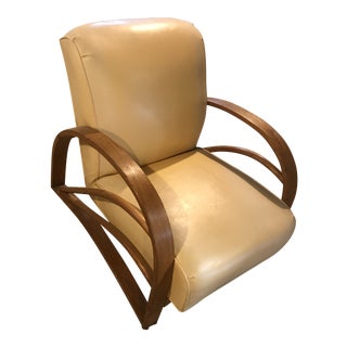 1930s Vintage Art Deco Club Chair For Sale