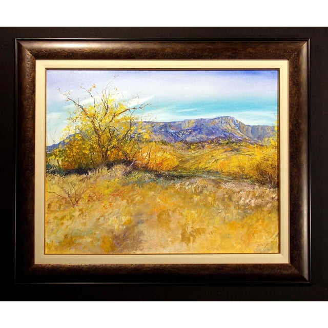 Impressionist Dave Iles Untitled Original Oil Painting on Canvas Colorado Landscape Autumn For Sale - Image 3 of 6