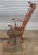 Antique 18th Century Fan Back Windsor Arm Chair Benchmade Carved Knuckles For Sale - Image 9 of 10