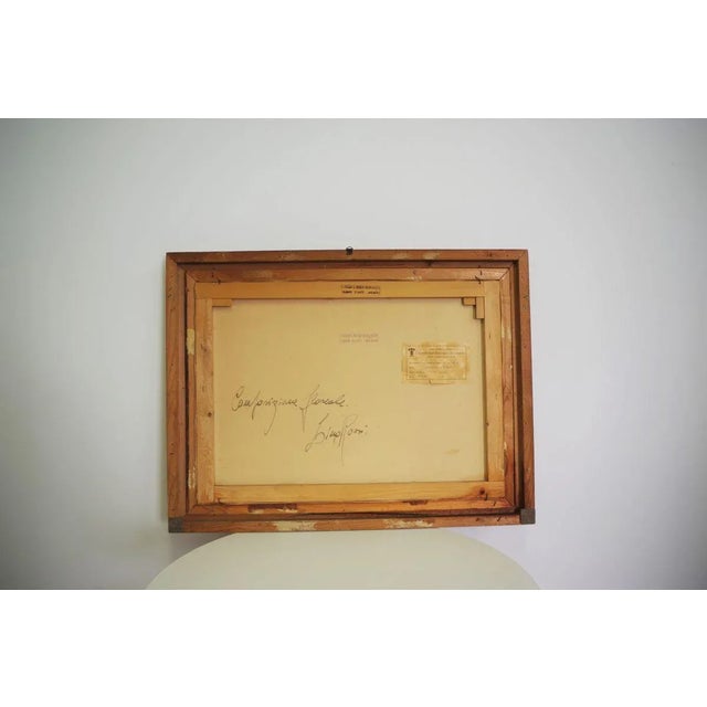 Painted Floral Composition by Lina Rossi, 1930s For Sale - Image 15 of 17