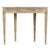 2020s Hampton Demilune Console Table, Beige For Sale - Image 5 of 7