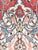 1950s Vintage Soft Red Sarouk Handwoven Area Rug 8ft X 11ft For Sale - Image 5 of 6