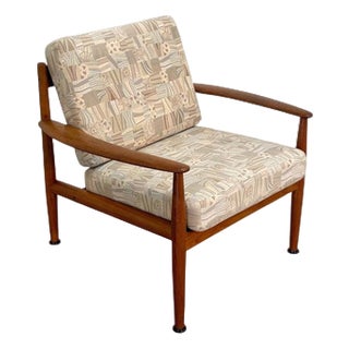 Lounge Chair by Grete Jalk, Denmark, 1960s For Sale