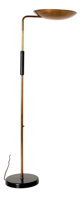 Monumental Floor Lamp by Pavel Smethana, Prague, Former Czechoslovakia, 1930s
