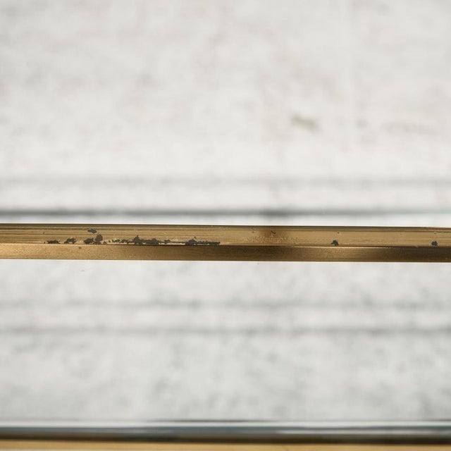 Brass and Acrylic Glass Console Table from Fabian, 1970s For Sale - Image 16 of 18