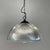 1930s Art Deco Industrial Glass Pendant Lamp from Holophane, France, 1930s For Sale - Image 5 of 17