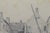 French School 1840 Antique Pencil Drawing of a Coastal Village and Fishing Boats For Sale - Image 4 of 6