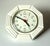 Handmade german ceramic kitchen wall clock - works with battery - shows also seconds - in excellent vintage condition,...