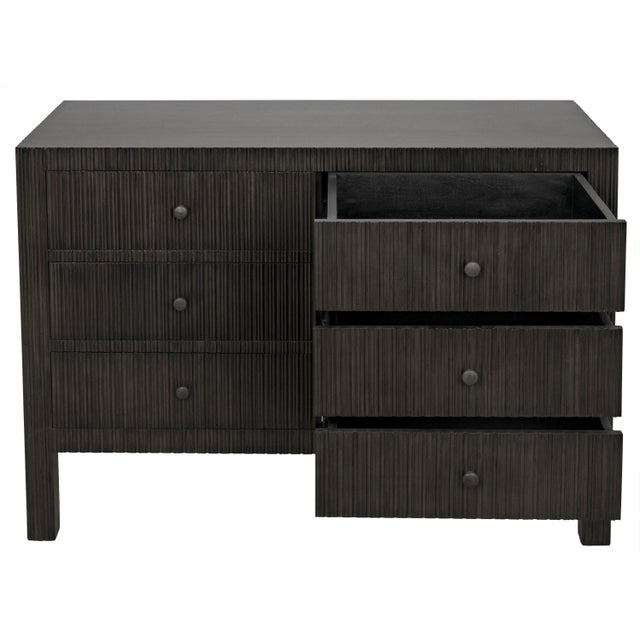 Noir NOIR Conrad 6 Drawer Dresser in Pale For Sale - Image 4 of 9