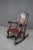 Antique Horner Style Mahogany Carved Lion Arm Rocking Chair For Sale In Philadelphia - Image 6 of 11
