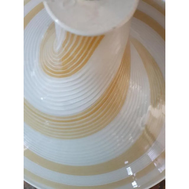 Murano Glass Swirl Pendant Lamp, 1970s For Sale - Image 11 of 12