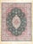 Vintage Chinese Wool and Silk Tabriz Rug - 08'00 X 10'01 For Sale - Image 9 of 9