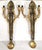 Pair French 19th C Empire Caryatid & Winged Lions Bronze Wall Sconces For Sale - Image 17 of 18