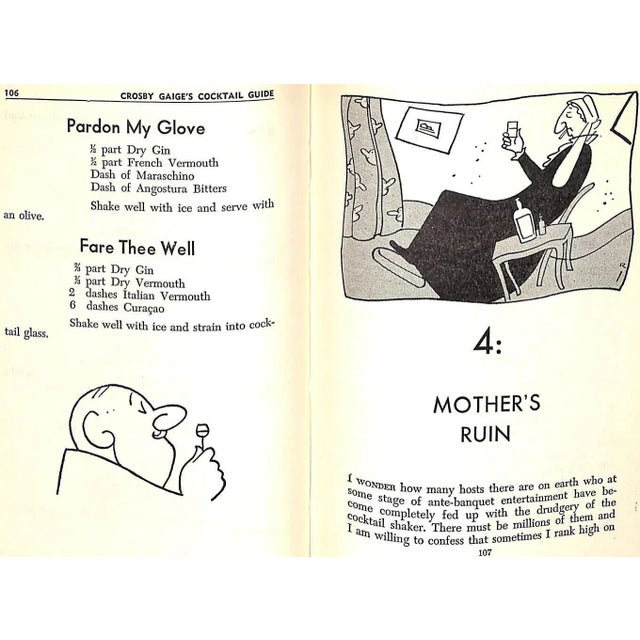 1940s "Crosby Gaige's Cocktail Guide and Ladies' Companion" 1946 For Sale - Image 5 of 13