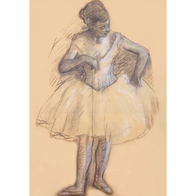 Artist: Edgar Degas Country: France Title: Artist: Edgar Degas Title: Study for a Ballerina Medium: Giclee Marks: Numbered...