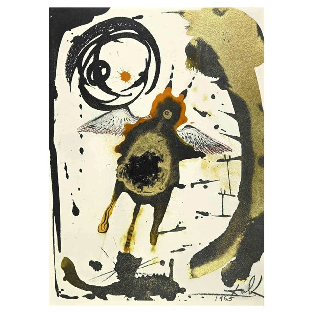 Salvador Dalí, The Creation of Things, Lithograph, 1964 For Sale